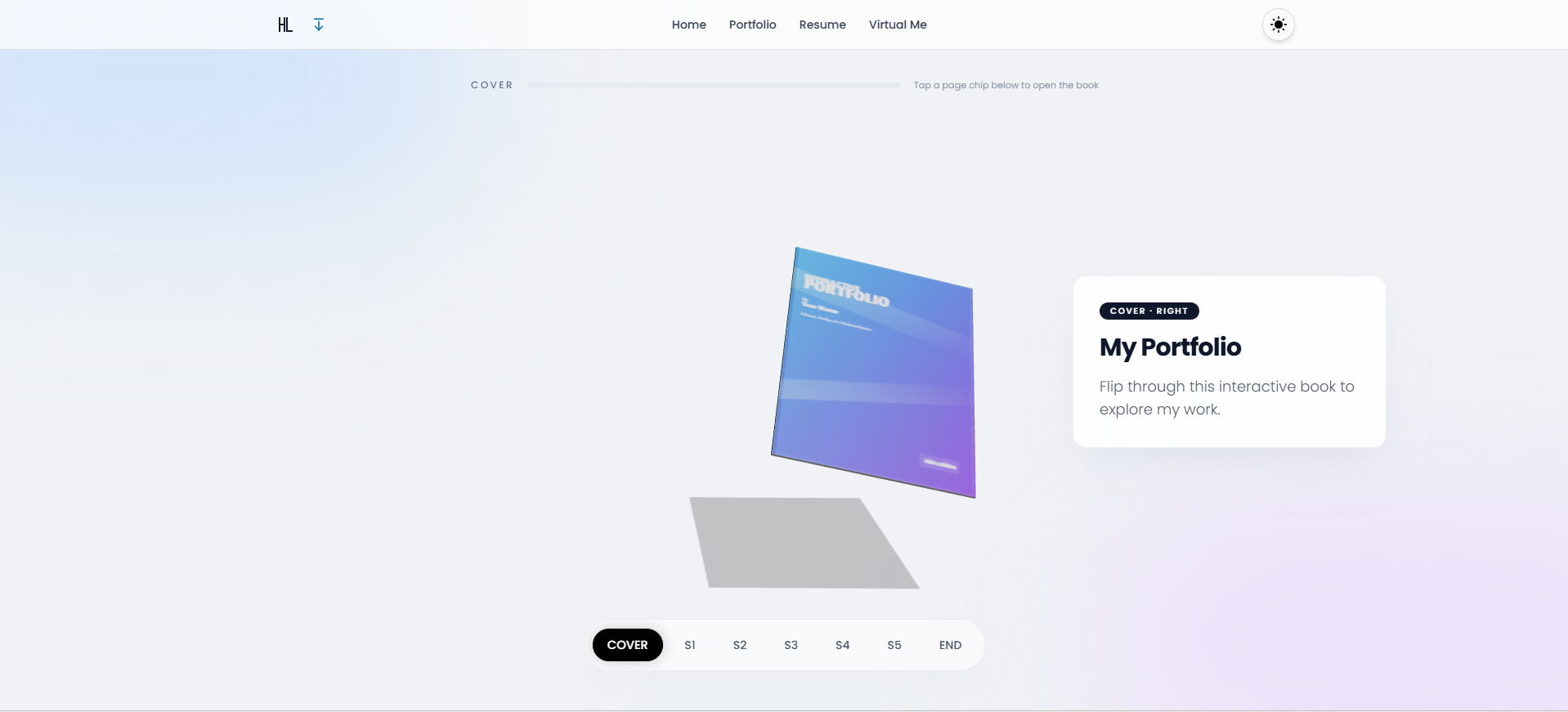 Interactive 3D Book Experience